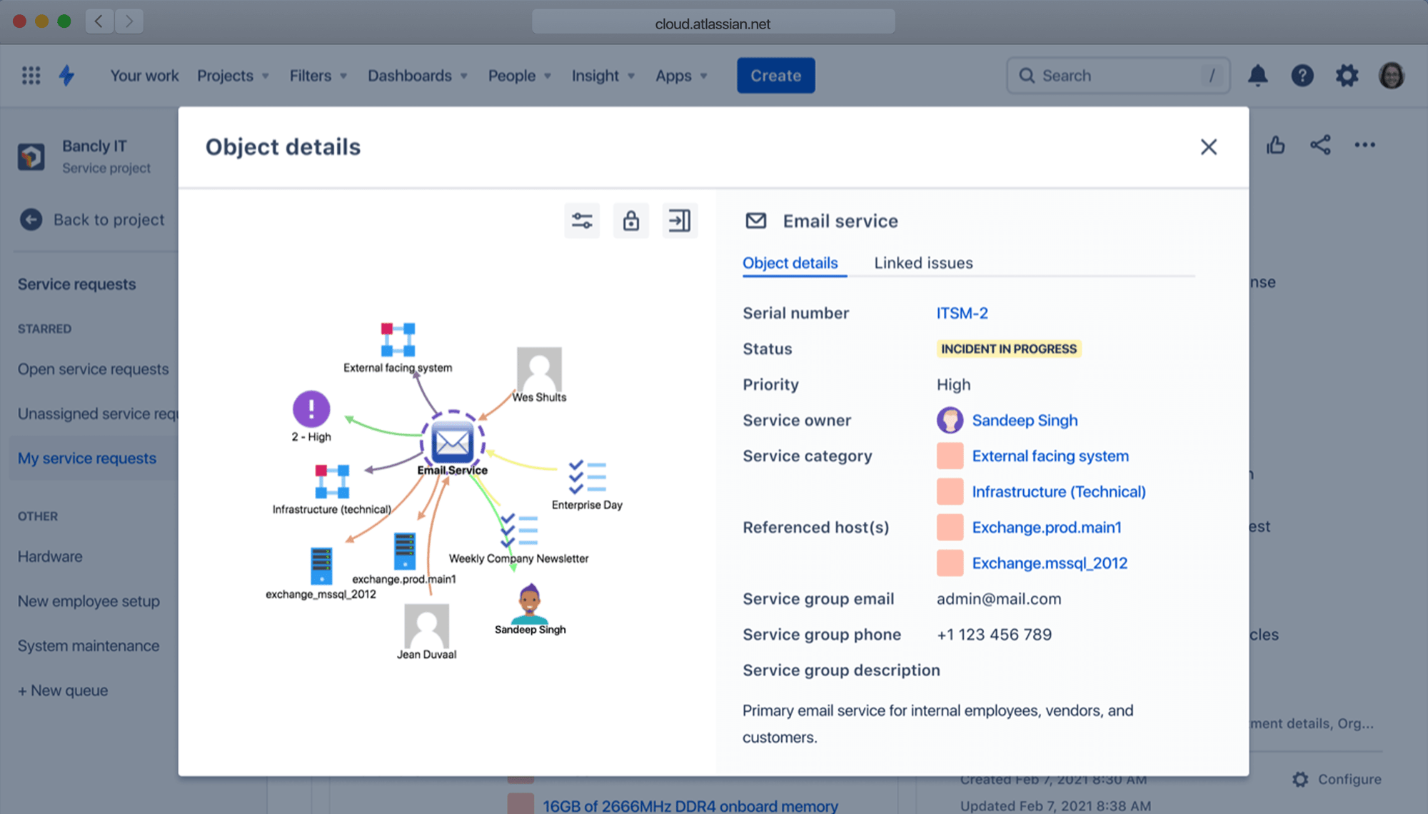 JSM-configuration-management