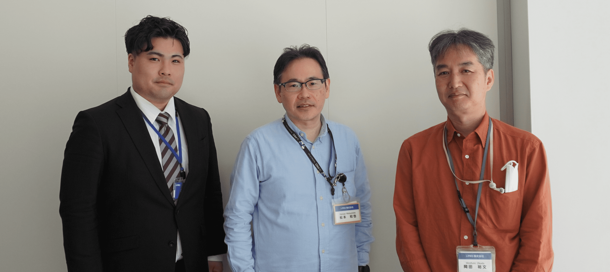i-PRO株式会社 インタビューの様子