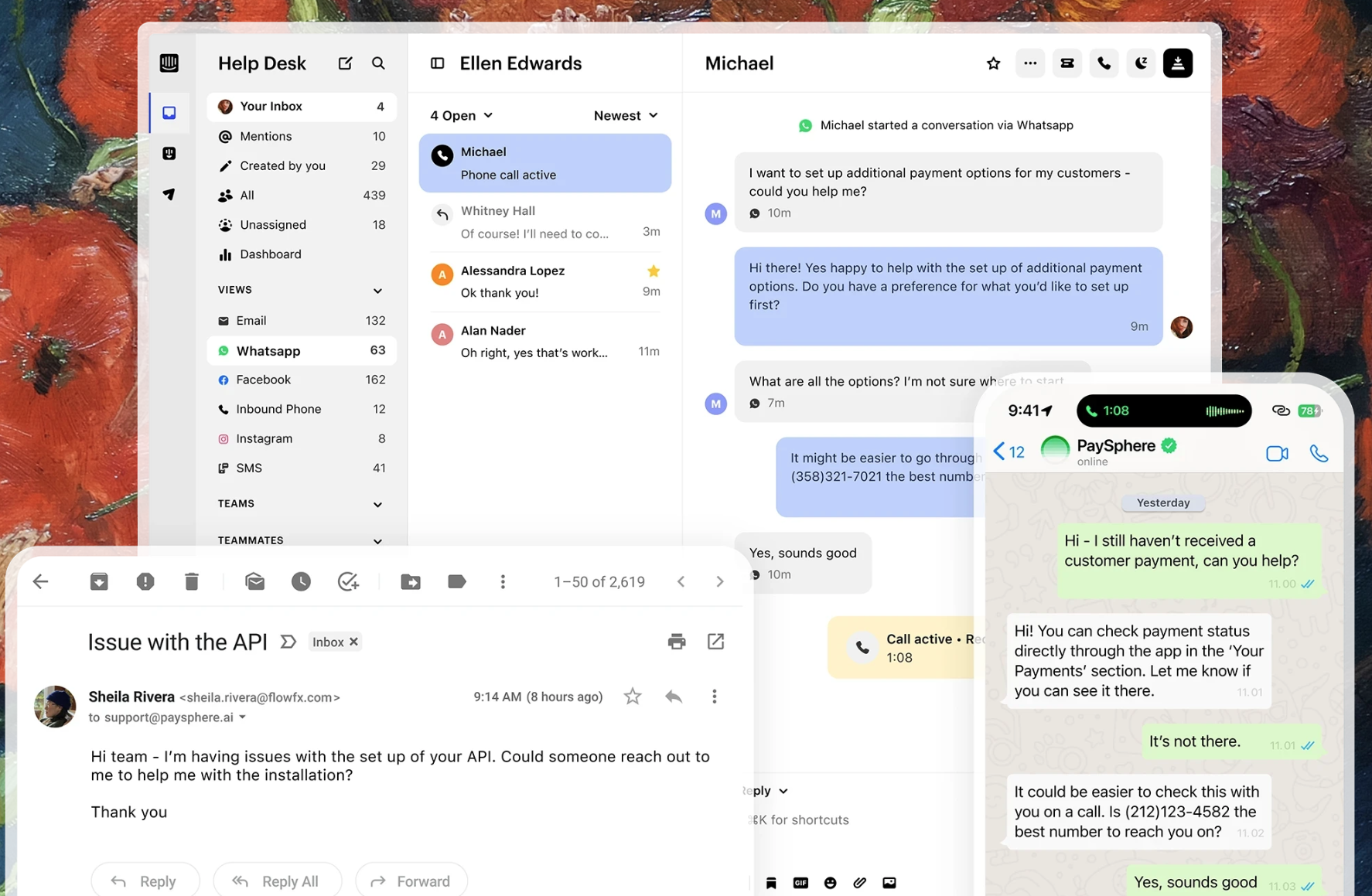Intercom chat Intercom chat